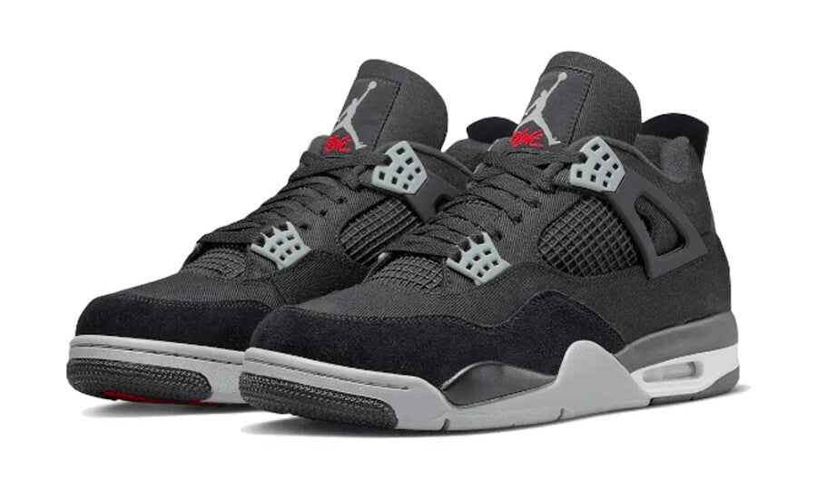 Jordan 4 Retro SE Black Canvas