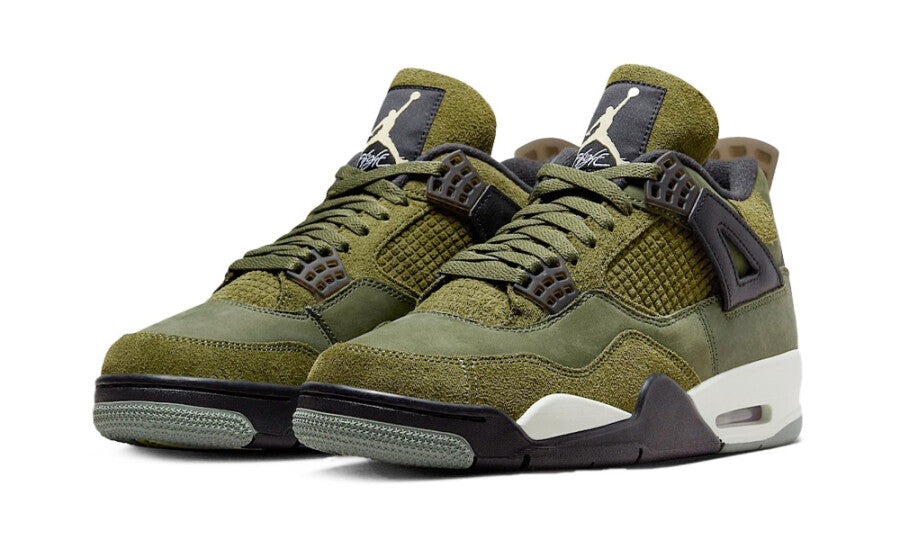 Air Jordan 4 Craft 'Medium Olive'