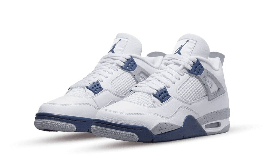 Air Jordan 4 Retro White Midnight Navy